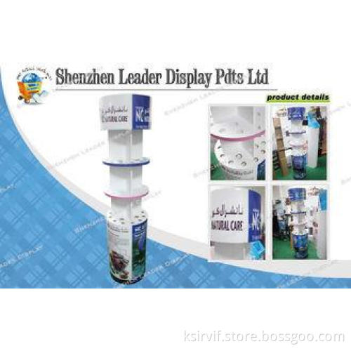 Retail / Supermarket Paper Round Cardboard Display Stands W